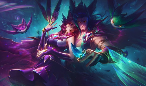 Dupla de campeões de League of Legends